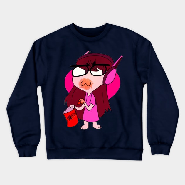 GREMLIN D.VA Crewneck Sweatshirt by KaiserFistt